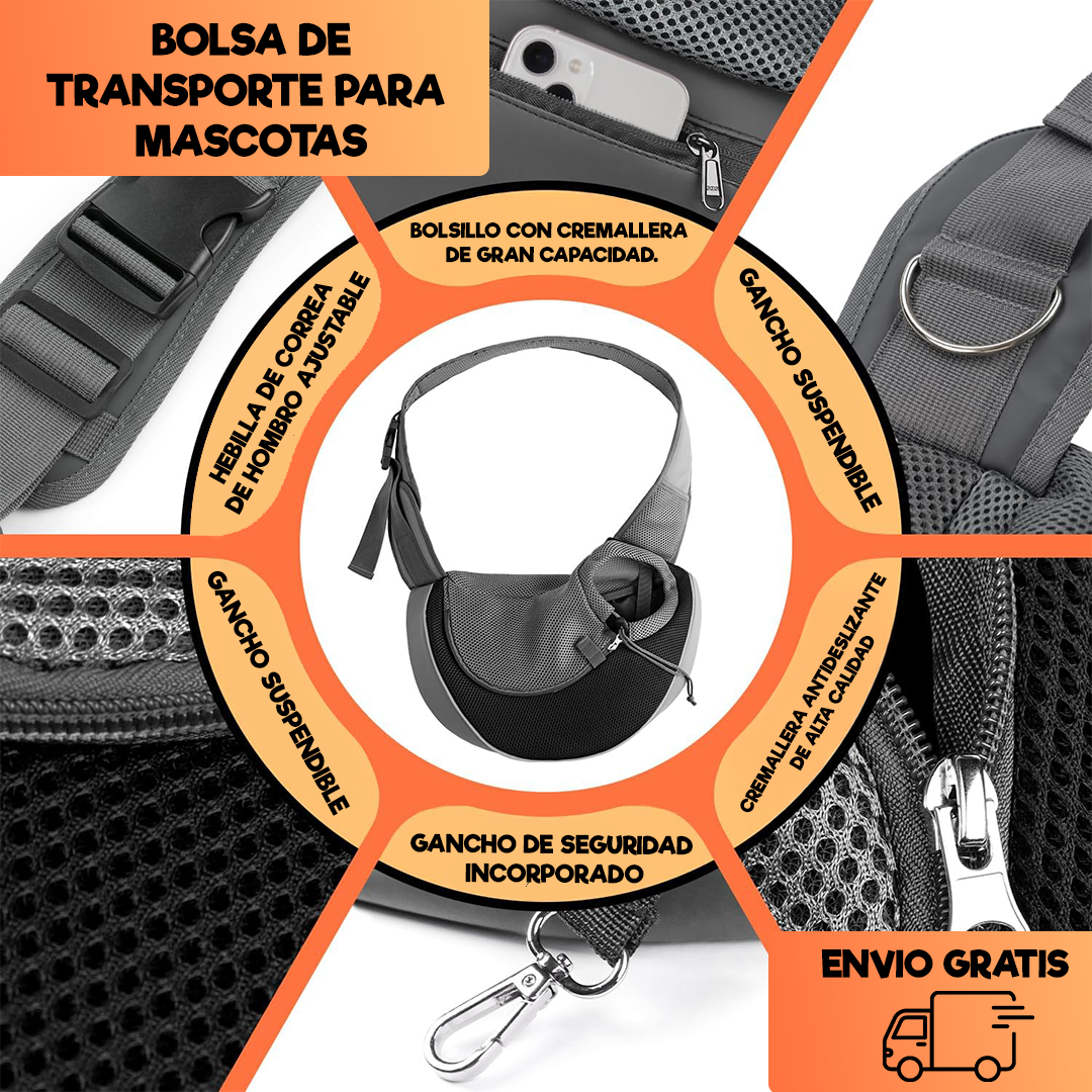 BOLSA DE TRANSPORTE DE MASCOTAS