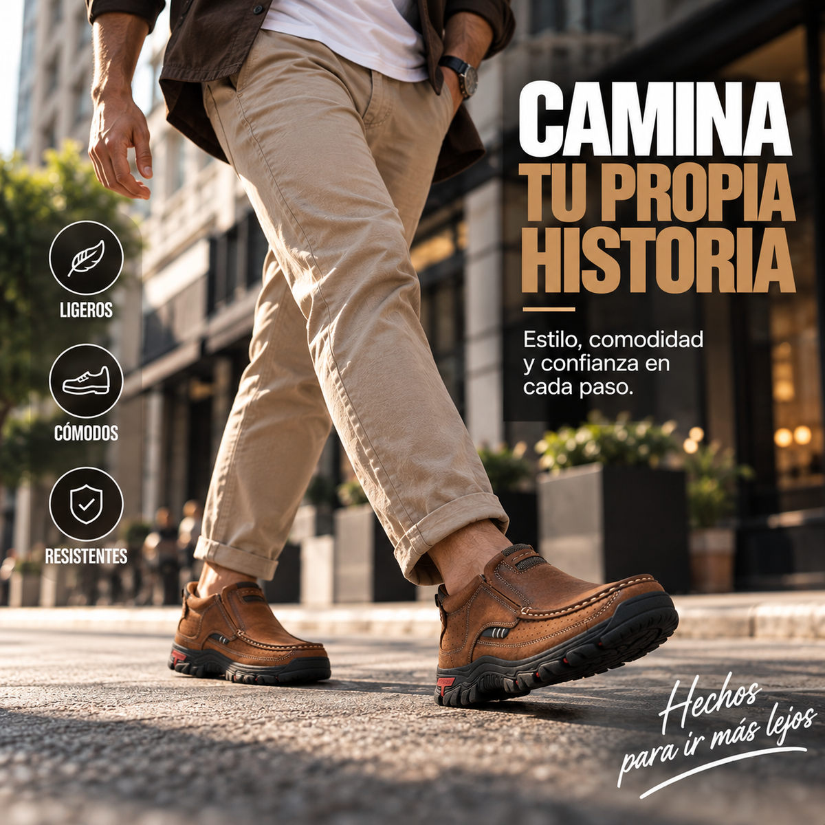 Zapatos casuales sin cordones