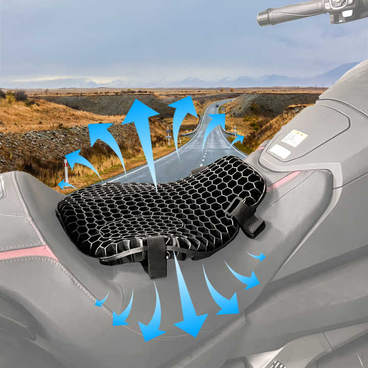 Cojín para moto - Maneja con una mayor comodidad.