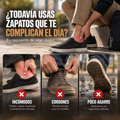 Zapatos casuales sin cordones