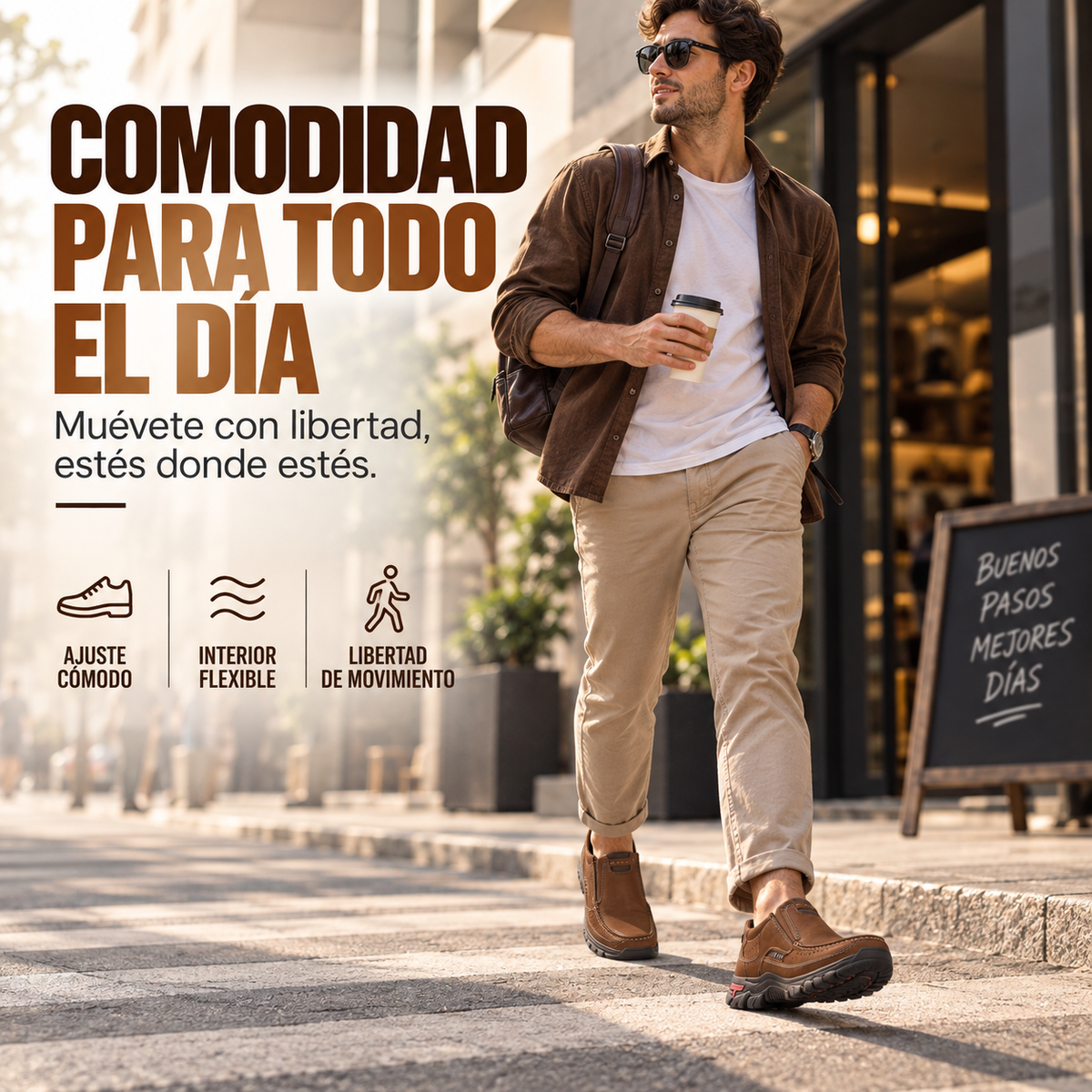 Zapatos casuales sin cordones