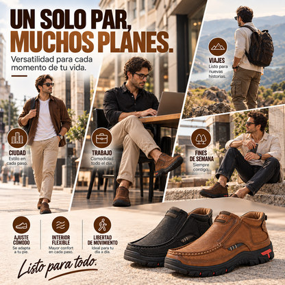 Zapatos casuales sin cordones
