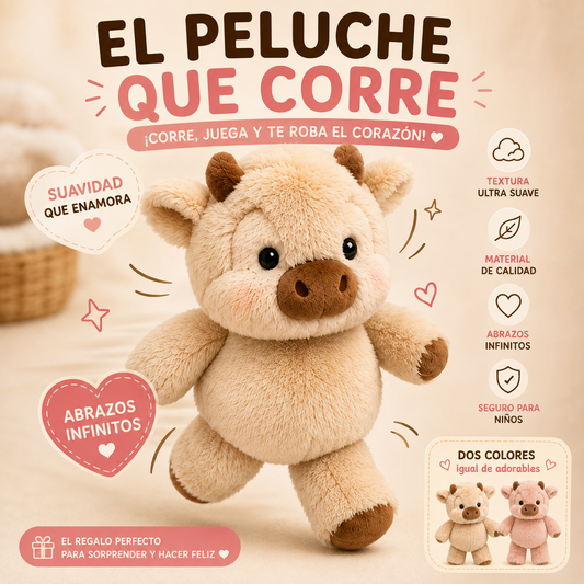 Peluche Viral que corre