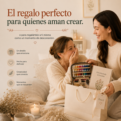 Libro + Kit de Bordado